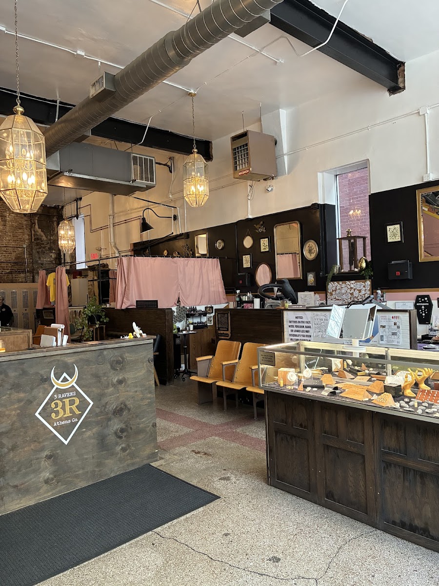 3 Ravens Tattoo & Piercing - Services in Downtown Athens, Athens, GA