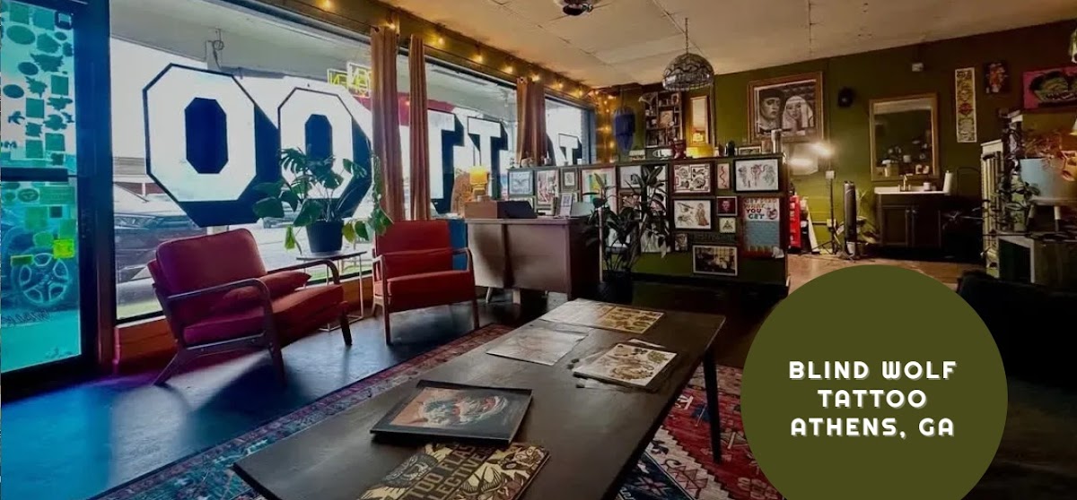 Blind Wolf Tattoo in Athens, GA