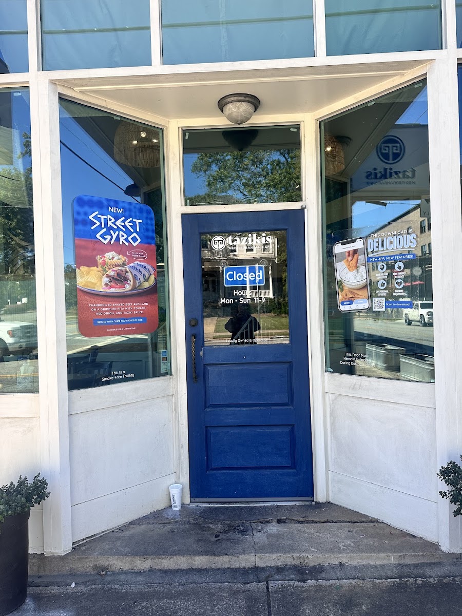 Taziki's Mediterranean Cafe - Athens - Date Night in Athens, GA