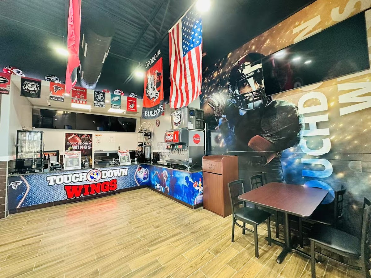 Touchdown Wings in Eastside Athens, Athens, GA